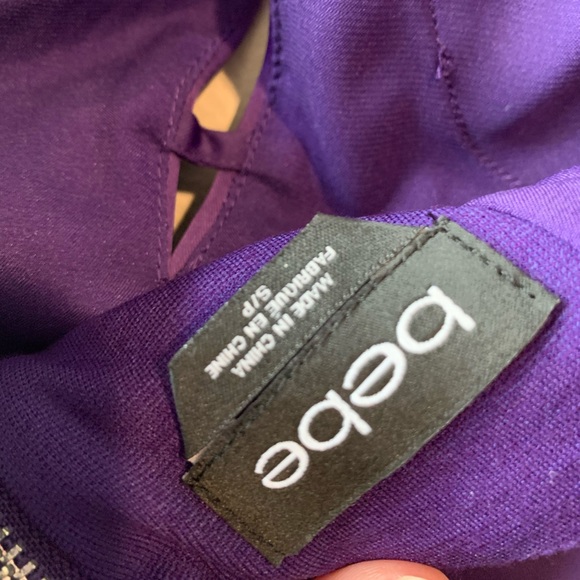Bebe purple corset - Picture 3 of 4